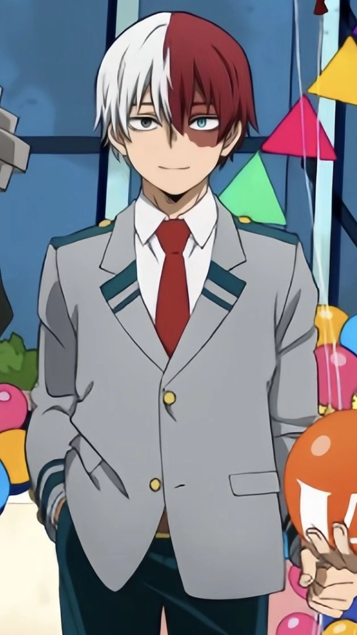 ảnh shoto todoroki nghệ thuật