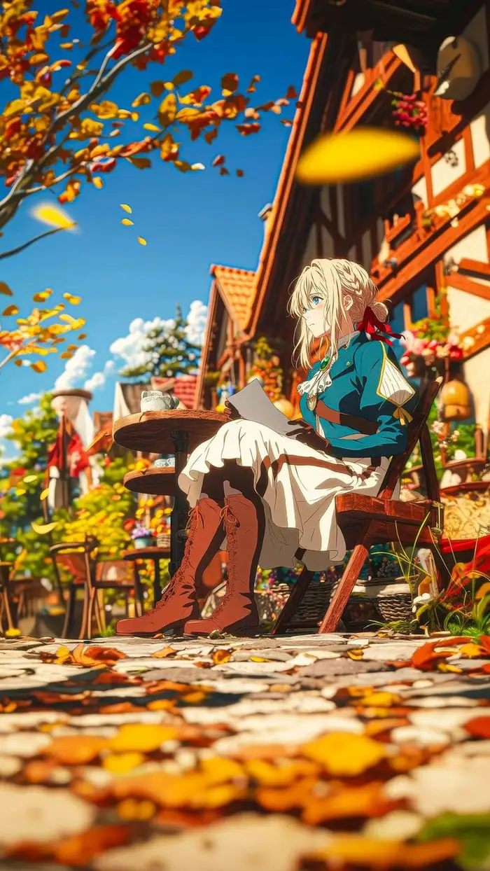 ảnh violet evergarden ấn tượng
