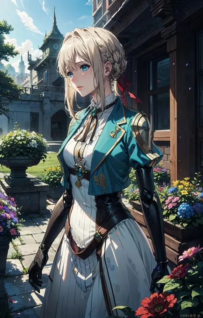 ảnh violet evergarden cuốn hút