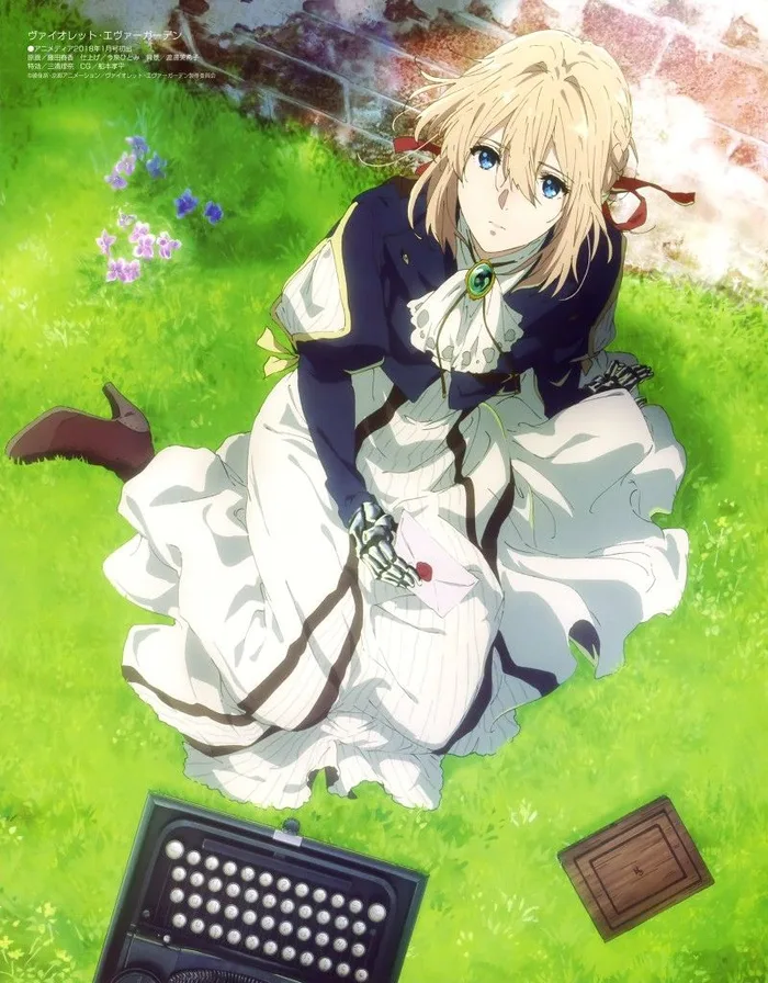 ảnh violet evergarden đậm cảm xúc