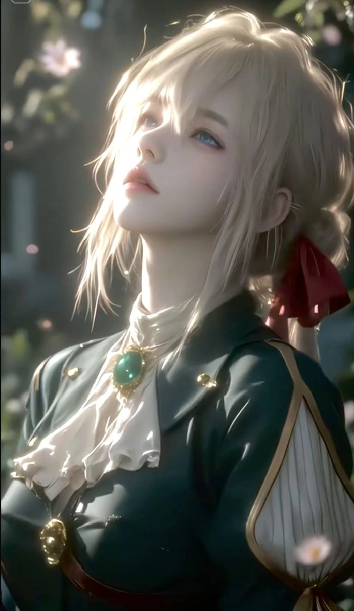ảnh violet evergarden đáng yêu