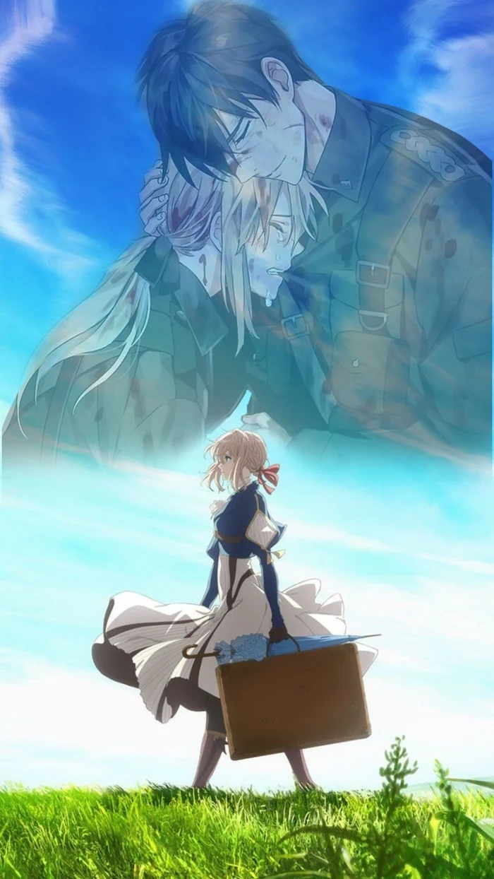 ảnh violet evergarden đẹp dịu dàng