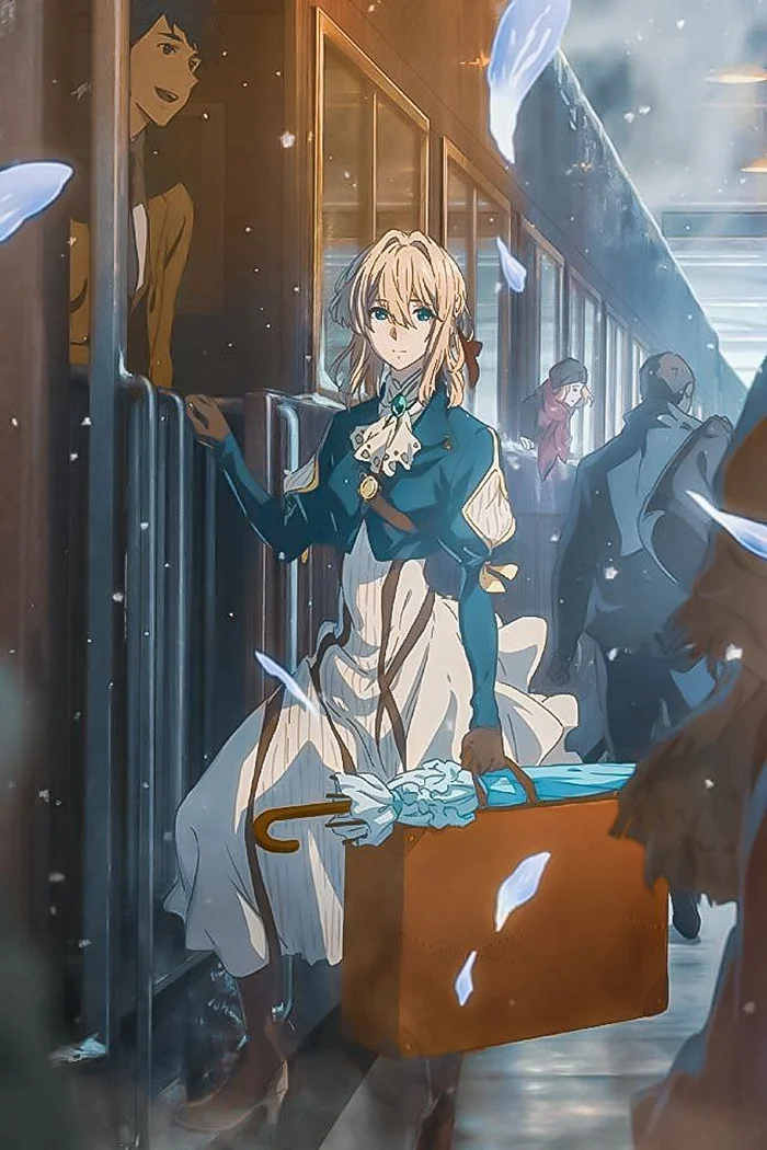 ảnh violet evergarden tinh tế và sâu lắng
