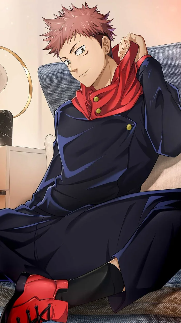 ảnh yuji itadori nghệ thuật