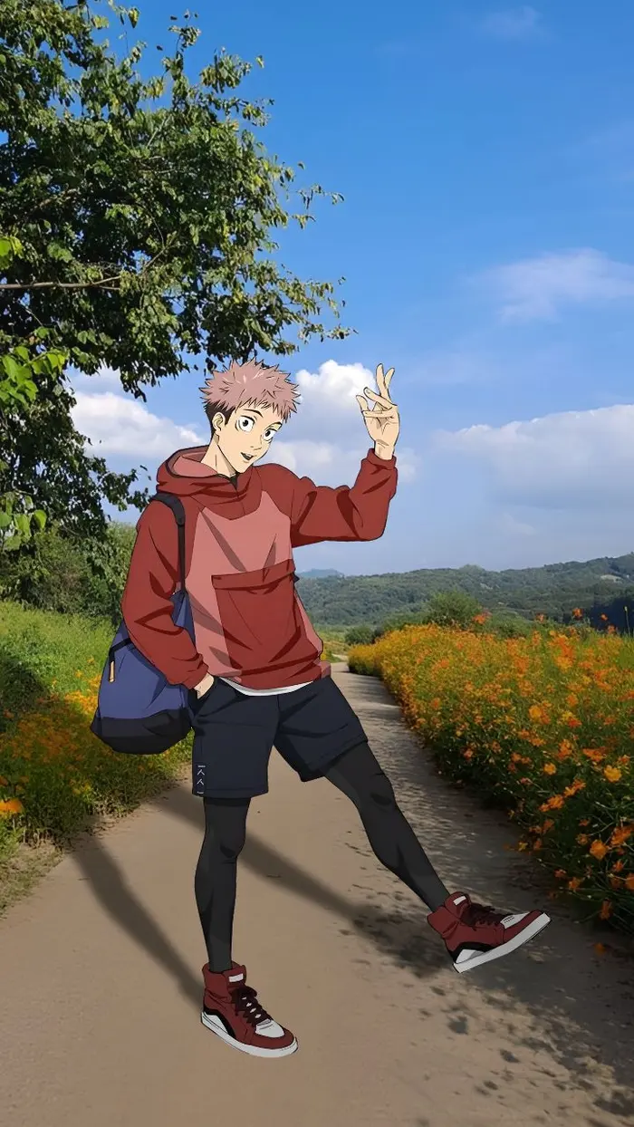 ảnh yuji itadori nổi bật tự nhiên