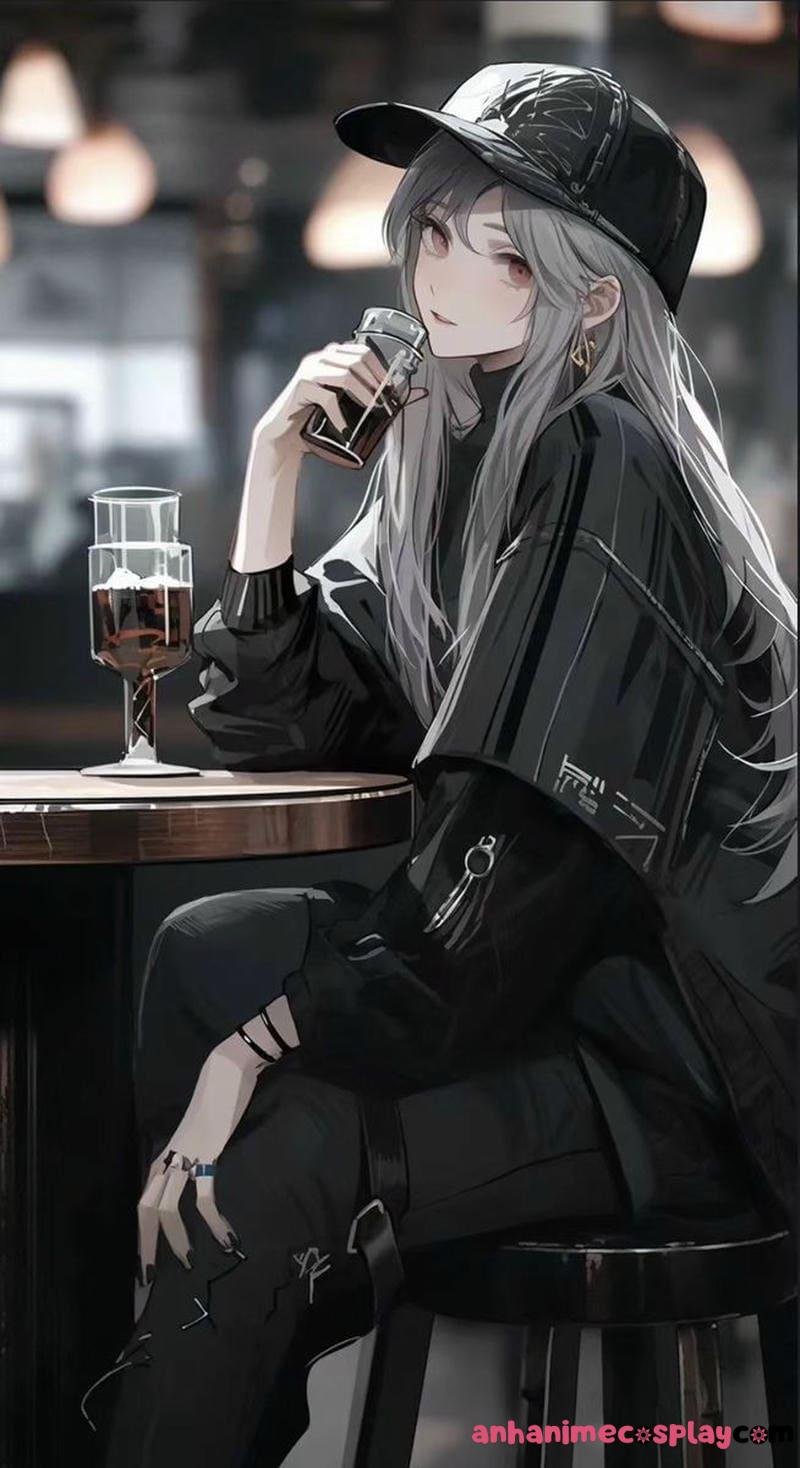 anime girl lạnh lùng cá tính anime hiện đại