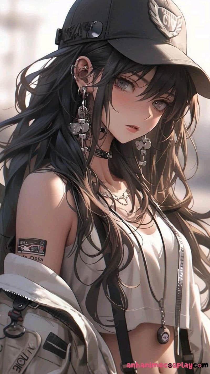 anime girl lạnh lùng cá tính cực chất