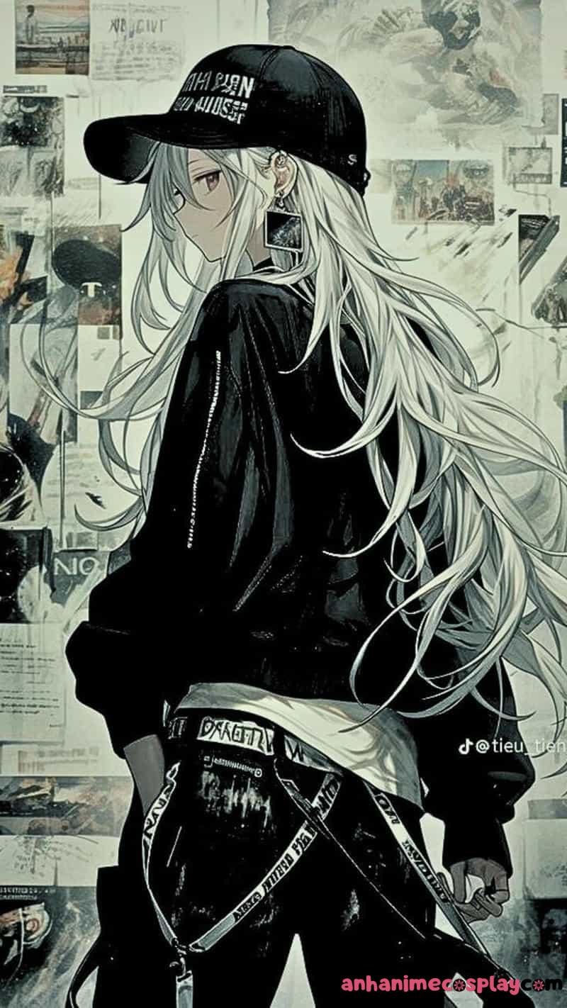 anime girl lạnh lùng cá tính cực đẹp