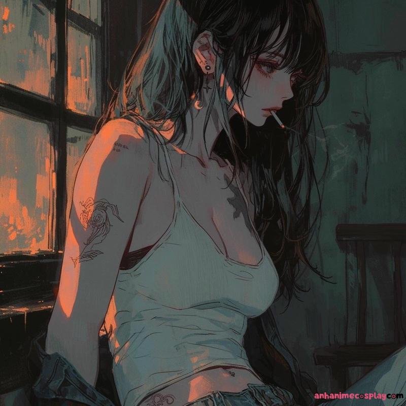 anime girl lạnh lùng cá tính cực hot
