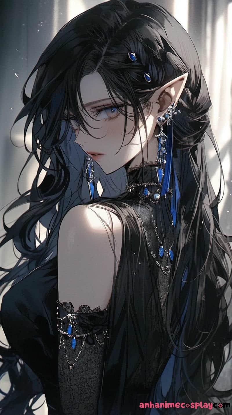 anime girl lạnh lùng cá tính cực lạ