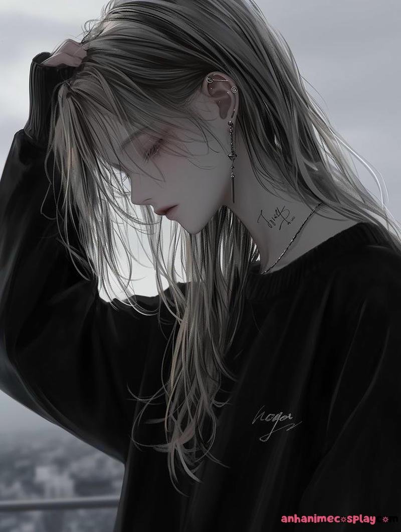 anime girl lạnh lùng cá tính cực ngầu