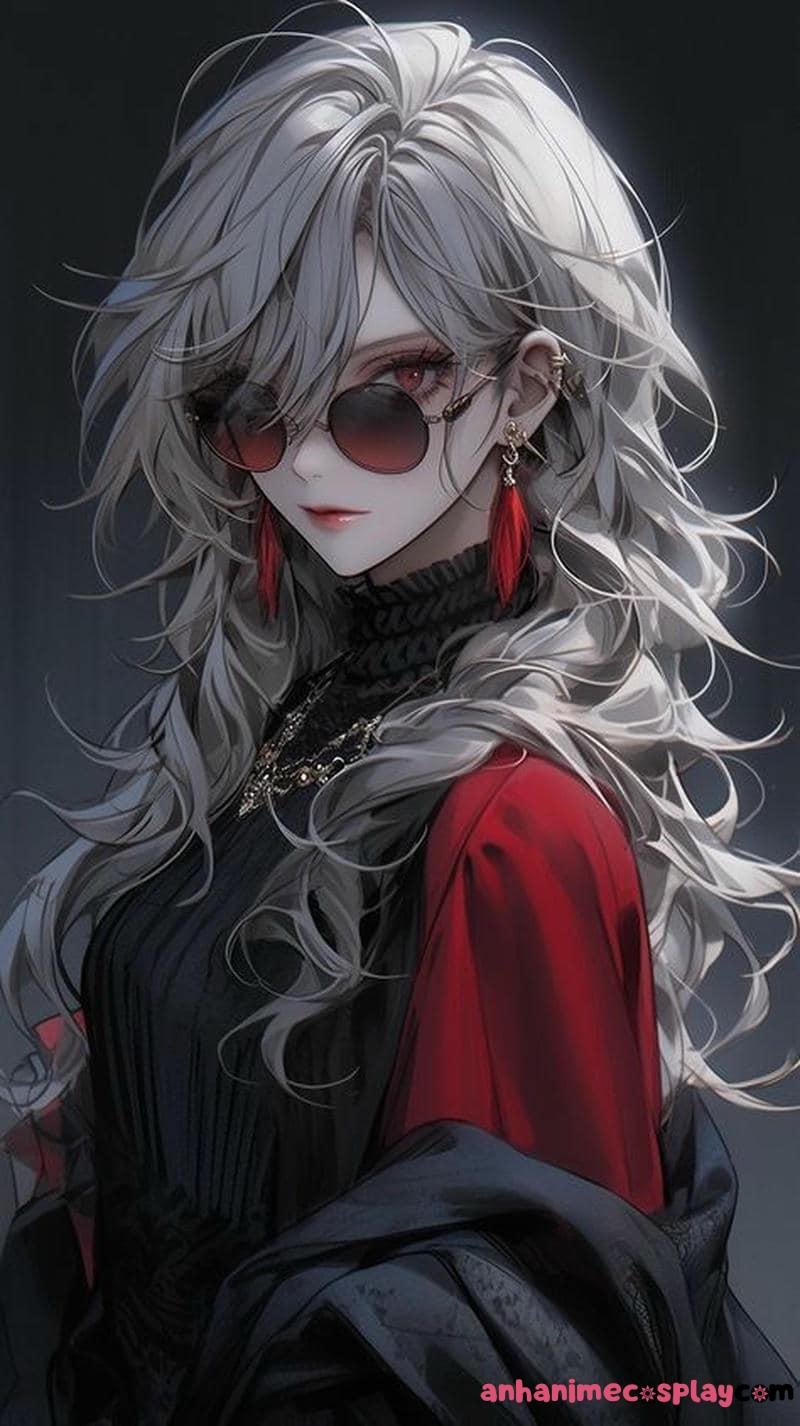 anime girl lạnh lùng cá tính hot trend