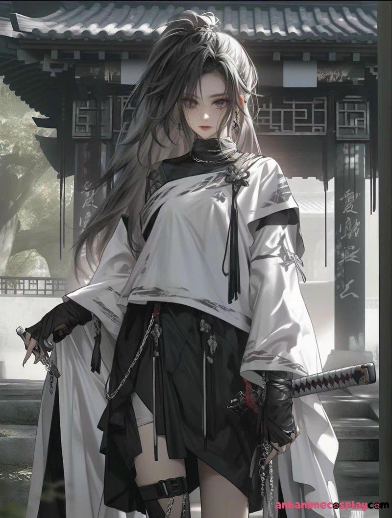 anime girl lạnh lùng cá tính siêu ngầu