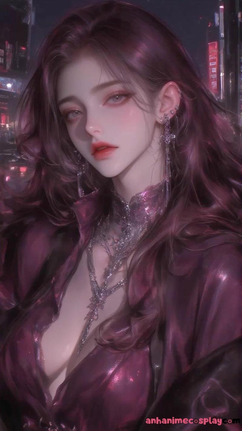 anime girl lạnh lùng cá tính siêu xinh