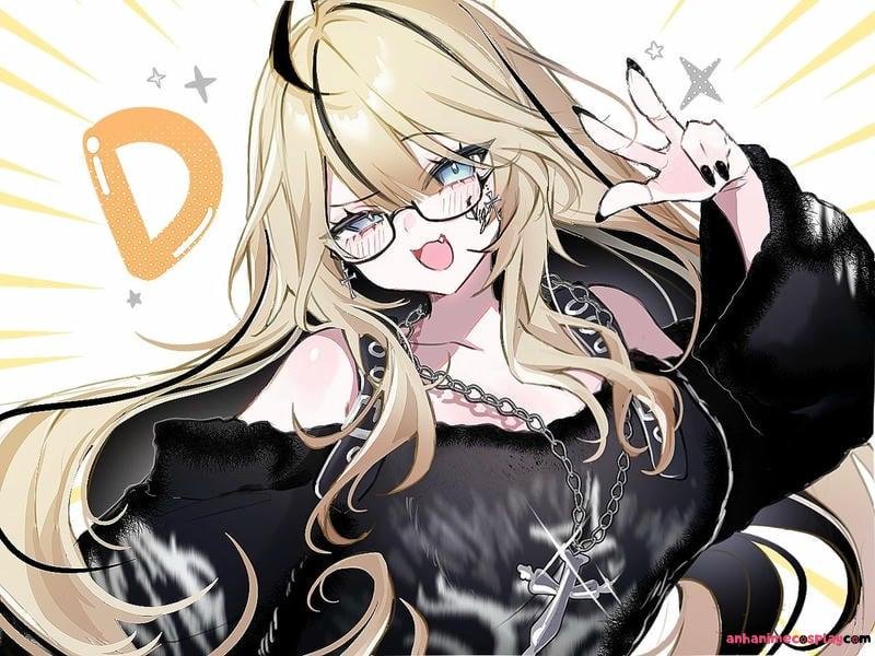 anime nữ đeo kính cực hot