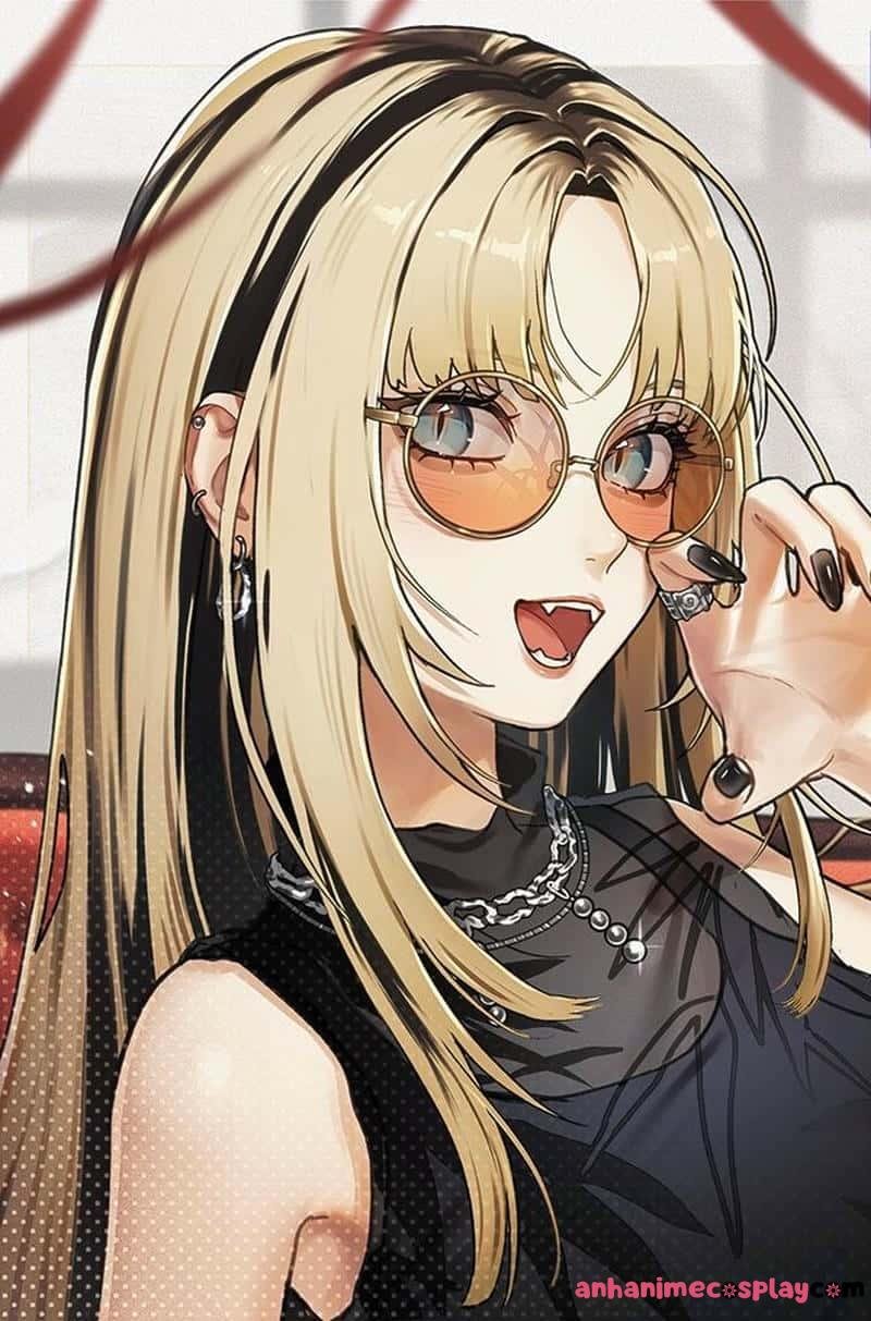 anime nữ đeo kính đẹp