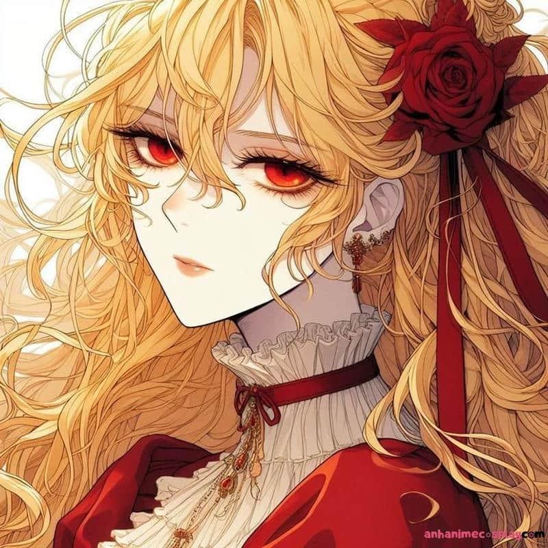 anime nữ tóc vàng đẹp