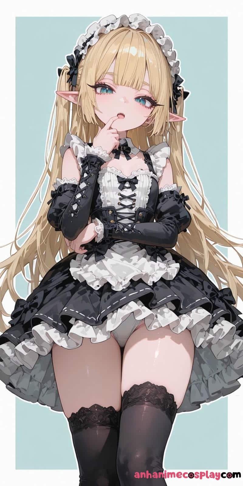 anime nữ tóc vàng nổi bật 2025