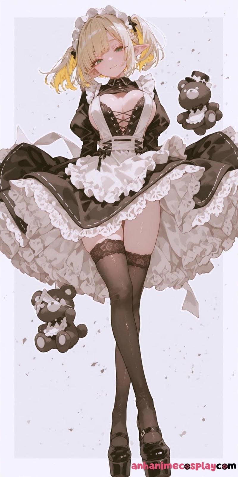 anime tóc vàng cute