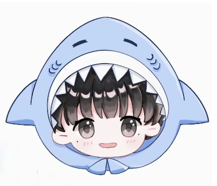 cá mập anime độc đáo