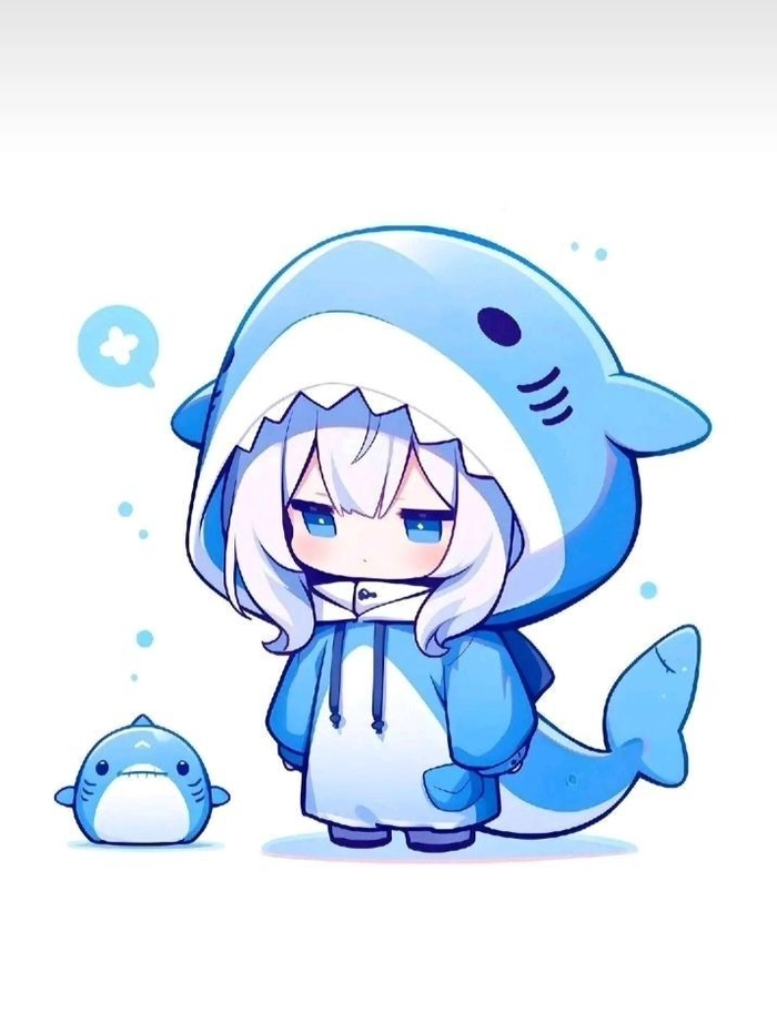 cá mập anime ngầu
