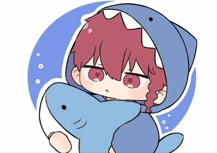 cá mập anime sáng tạo