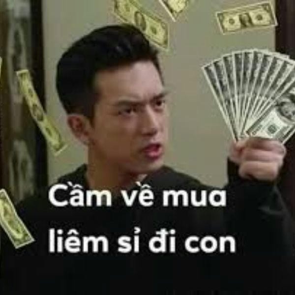 cầm tiền mà mua liêm sỉ đi