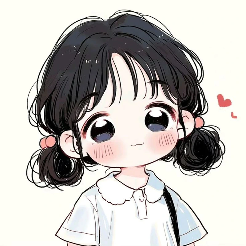 chibi học sinh nữ xinh xắn