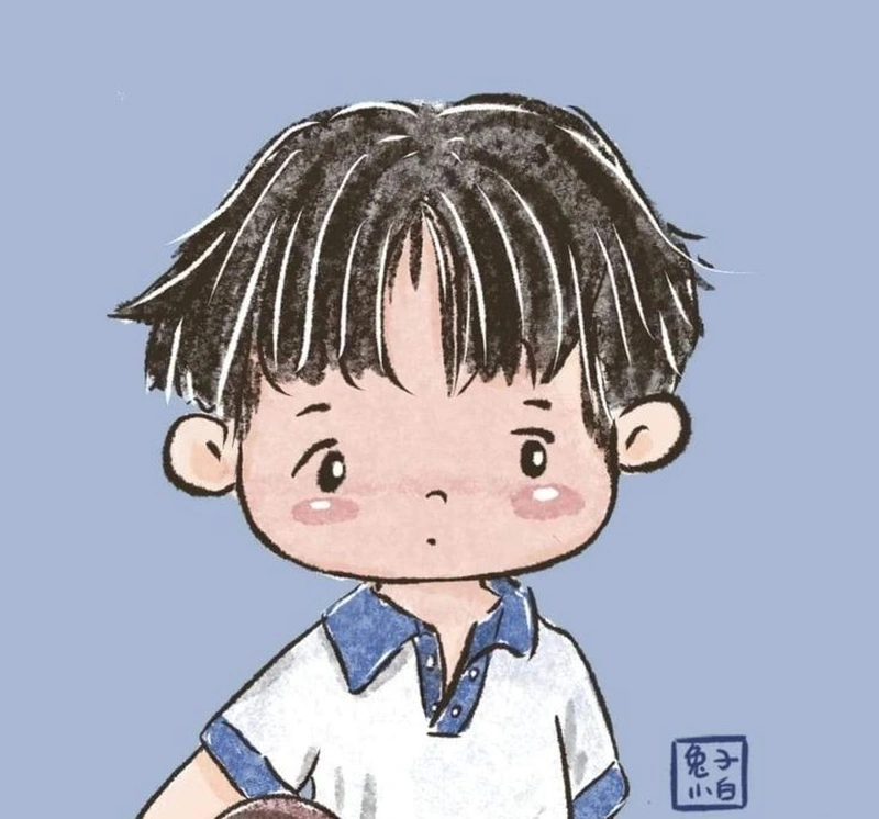 chibi học sinh tiểu học dễ thương