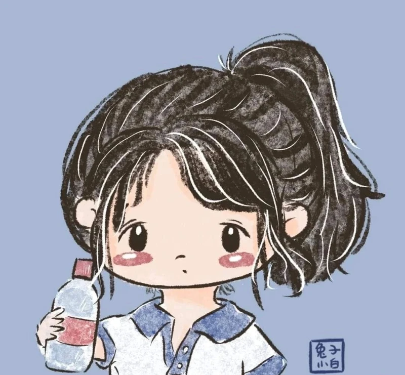 chibi học sinh tiểu học