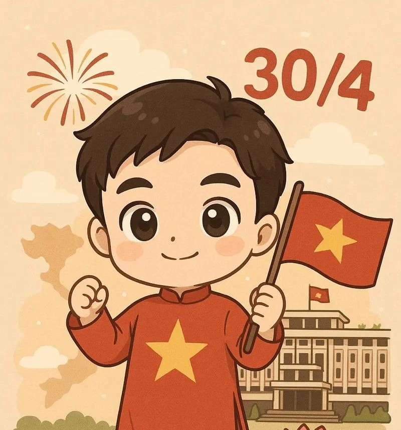 chibi kỷ niệm ngày lễ lớn
