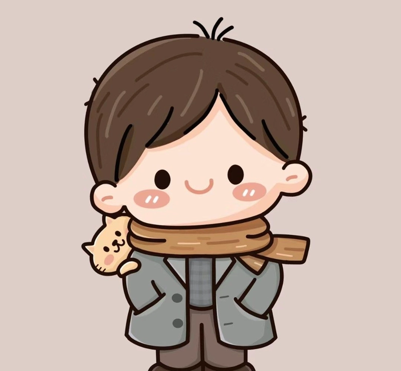 chibi nam cute trẻ trung