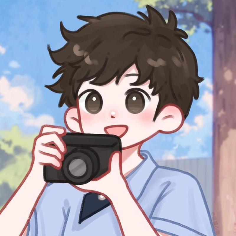 chibi nam dang yeu