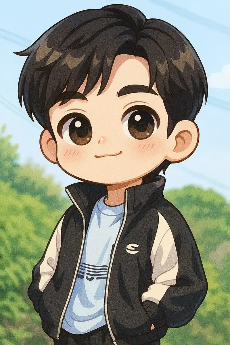 chibi nam dễ thương ngộ nghĩnh
