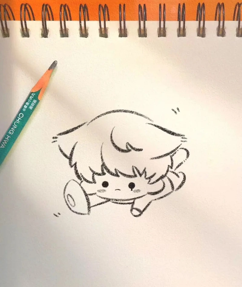 chibi nam dễ vẽ đẹp