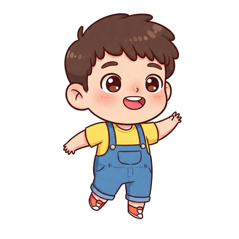 chibi nam hoạt hình cute