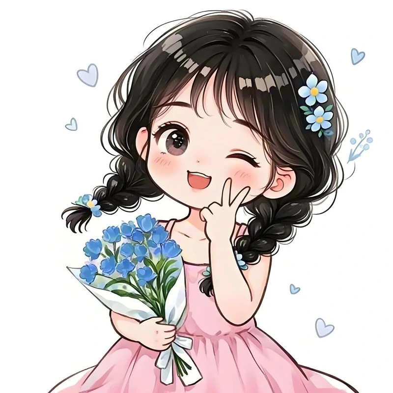 chibi nữ cute cực dễ thương