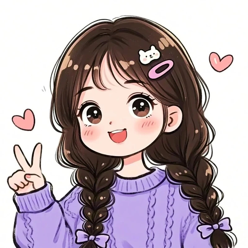 chibi nữ cute siêu dễ thương