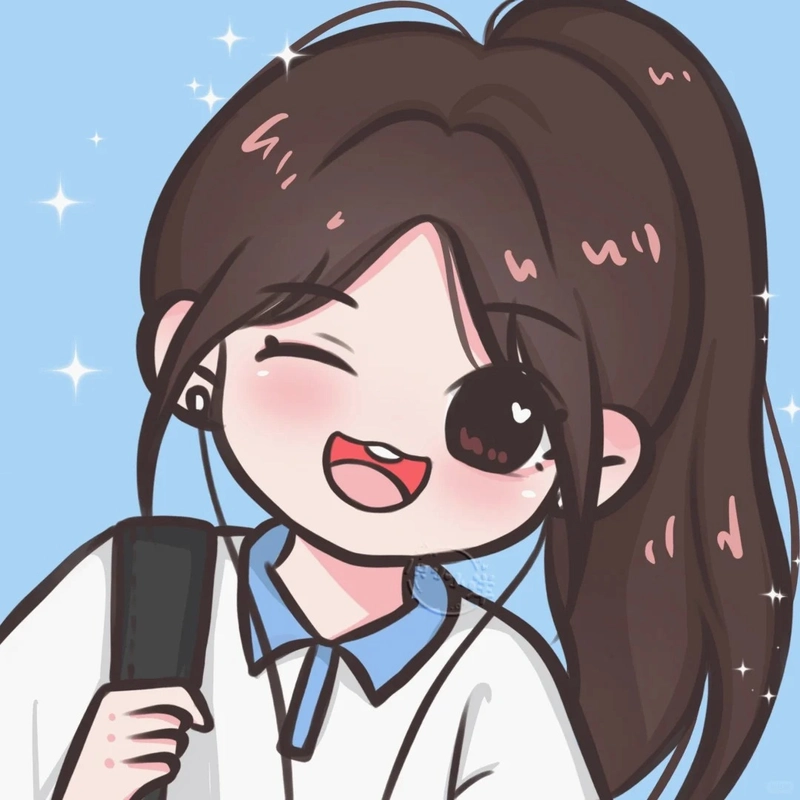 chibi nữ cute trẻ trung