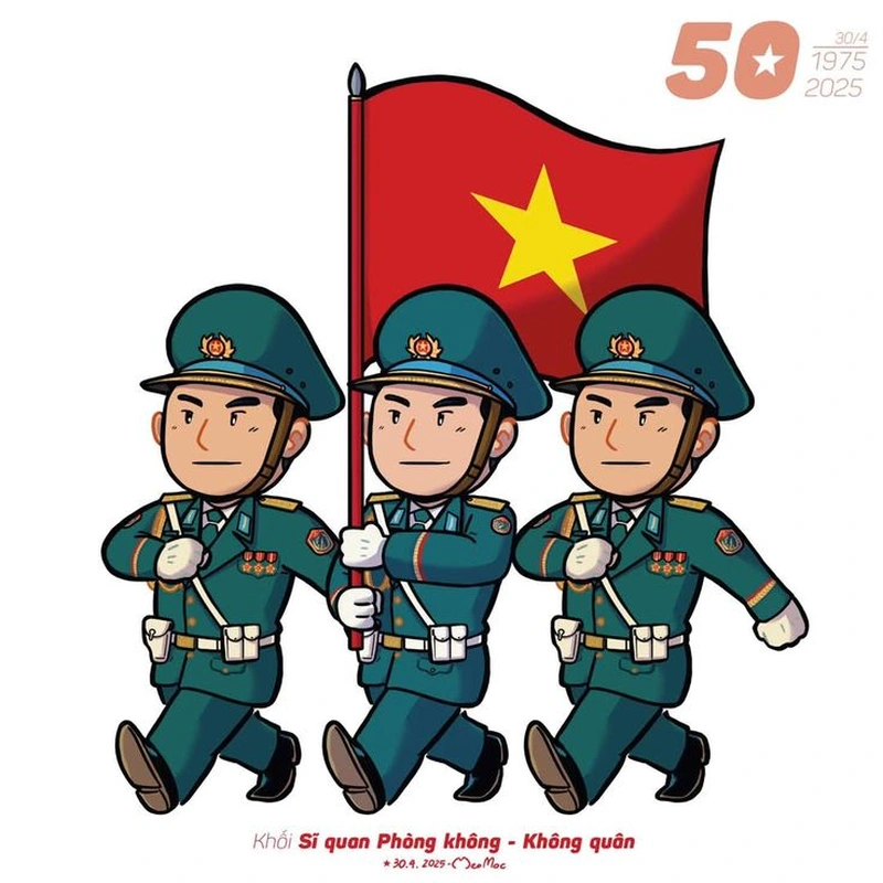 chibi việt nam 30 tháng 4