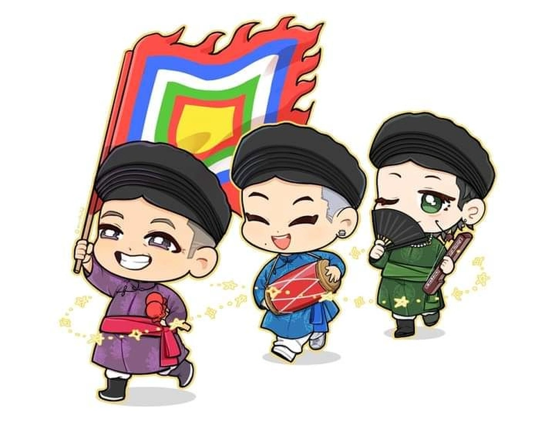 chibi việt nam ngộ nghĩnh