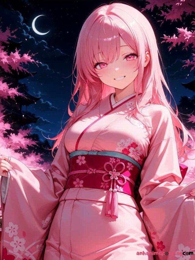 Tuyển tập 398+ ảnh anime màu hồng siêu đáng yêu dành cho nữ