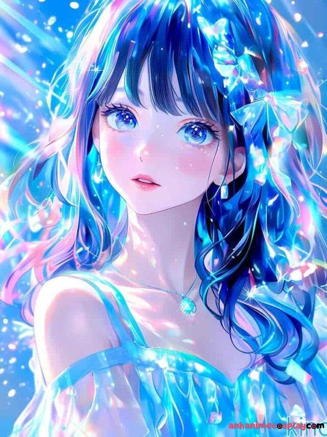 Trọn bộ 428+ ảnh anime màu xanh dương độc lạ và đẹp mắt