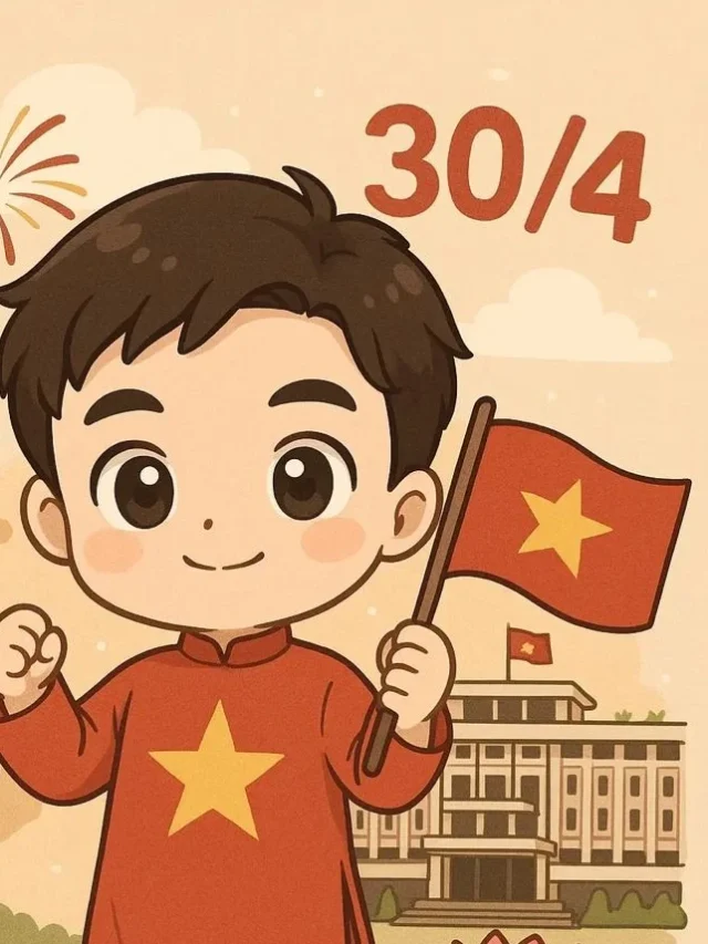 Tuyển tập 392+ ảnh chibi 30 tháng 4 cực đẹp và ý nghĩa