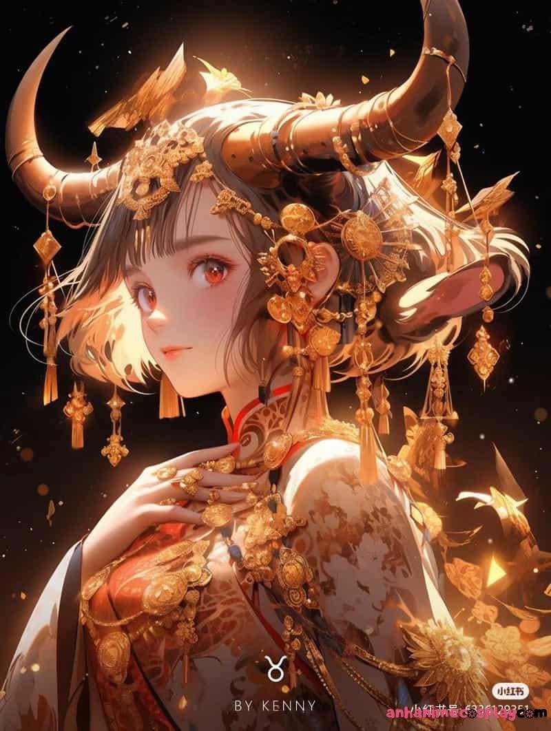 cung kim ngưu nữ anime hình