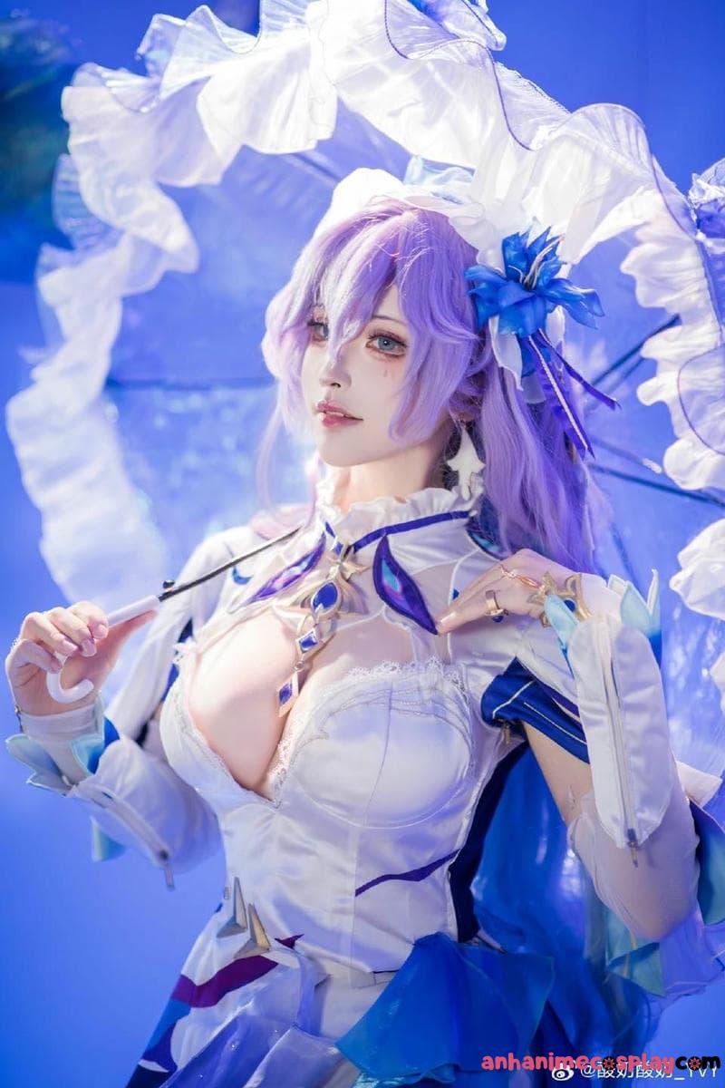 gái xinh cosplay anime nghệ thuật