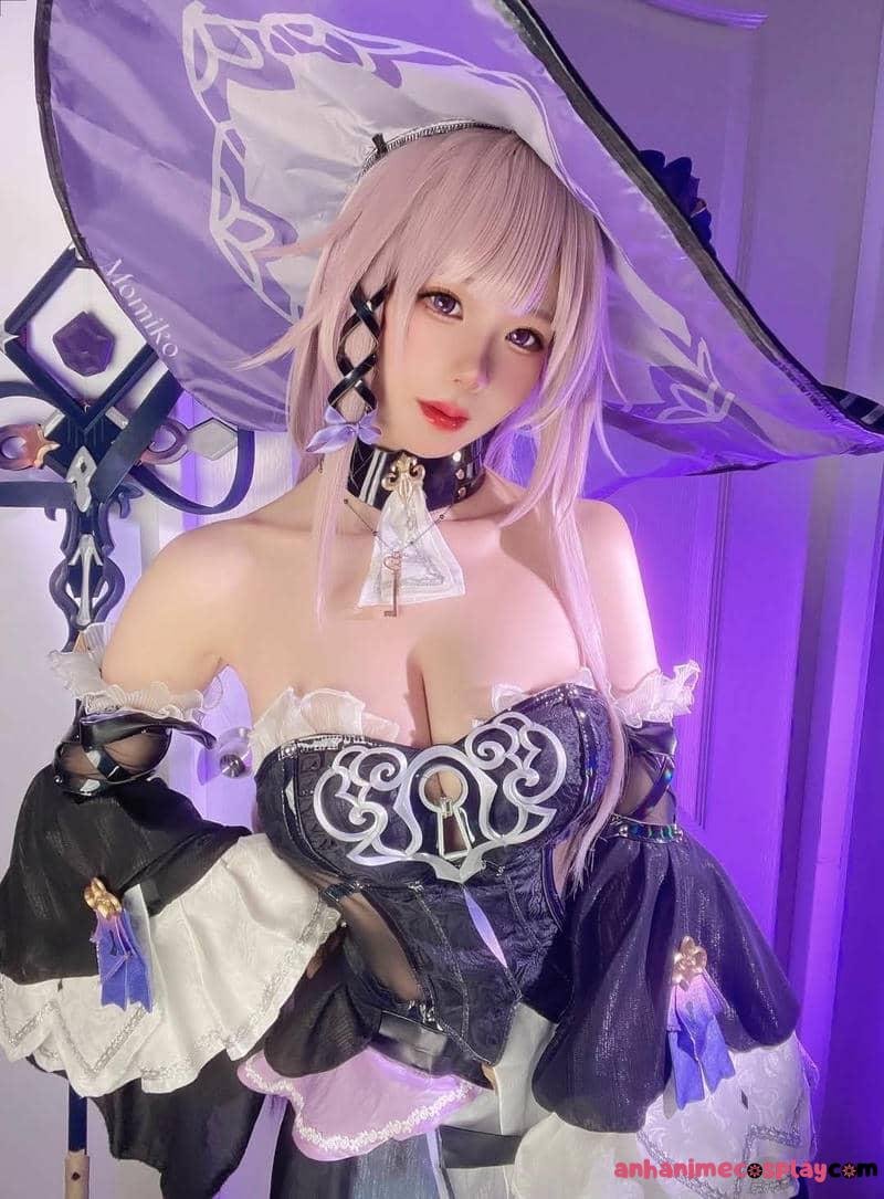 gái xinh cosplay nhân vật anime tóc dài