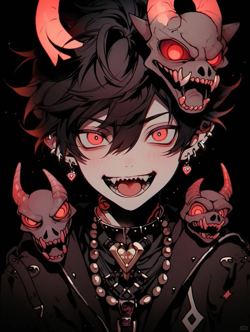 hình ảnh anime ác quỷ mạnh mẽ