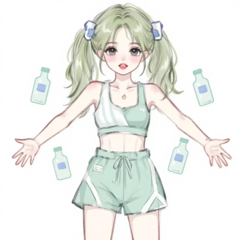 hình ảnh anime bảo bình đầy màu sắc