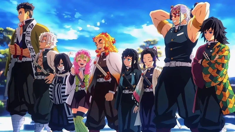 hình ảnh anime thanh gươm diệt quỷ cực đẹp